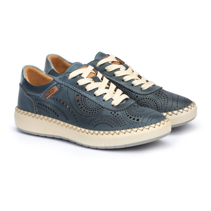 Women's Pikolinos MESINA Sneakers Blue | NZ E580239